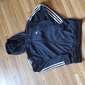 Adidas track suit zip up jacket size M